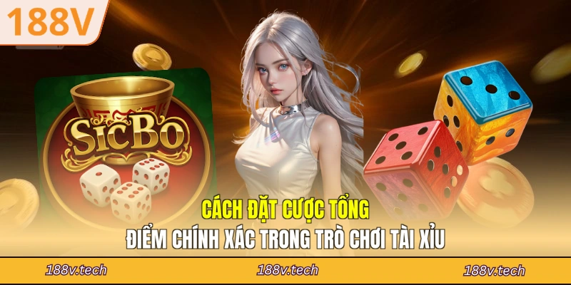 Cách đặt cược tổng điểm chính xác trong trò chơi tài xỉu